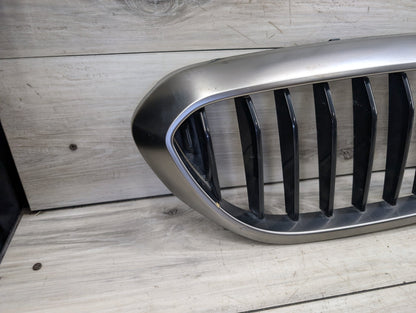 2017-2023 BMW M550i xDrive G30 Front Left Right Upper Bumper Cover Kidney Grilles SET 7383520
