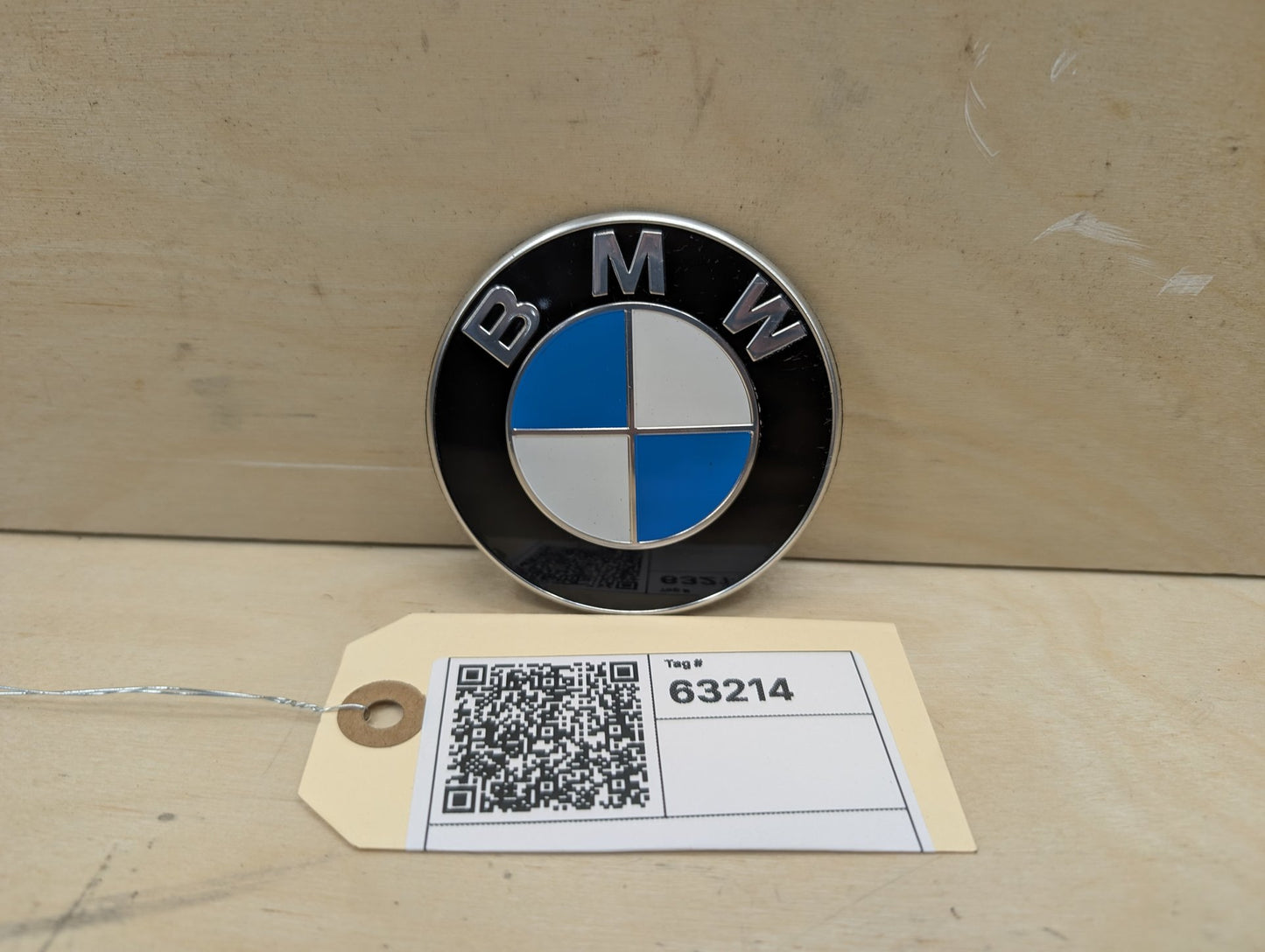 OEM BMW E90 F02 F22 F30 F32 F36 F80 F87 M3 M4 Rear Trunk Lid Round Emblem 74mm