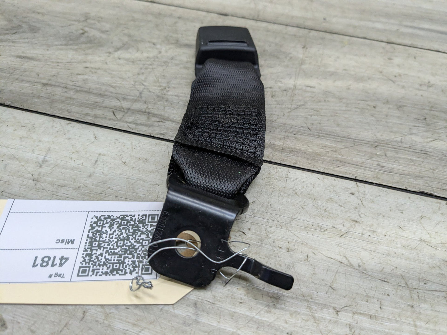 19-25 OEM BMW G20 G80 330 M340 M3 Rear Center Seatbelt Seat Belt Buckle Black