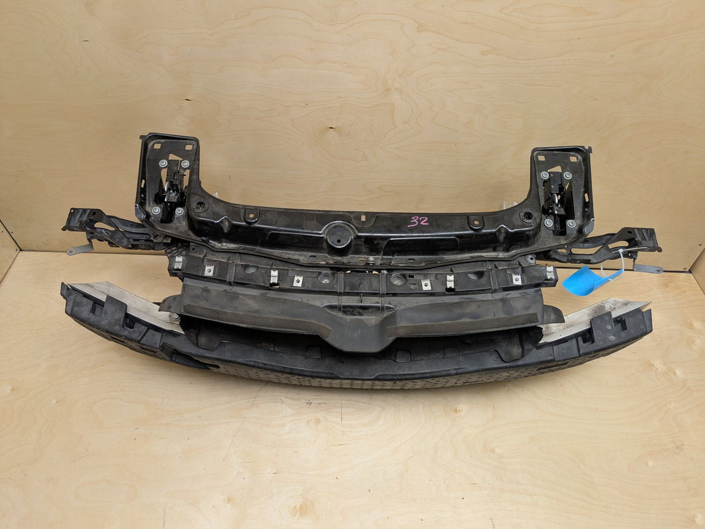 14-19 OEM BMW F34 GT 328 335 340 Front Clip Radiator Support Frame Assembly