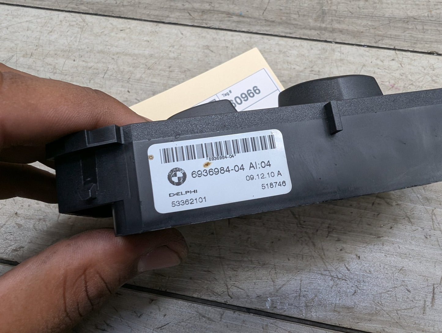 2011 BMW 328i E90 Front Right Passenger Seat Control Switch 6936984