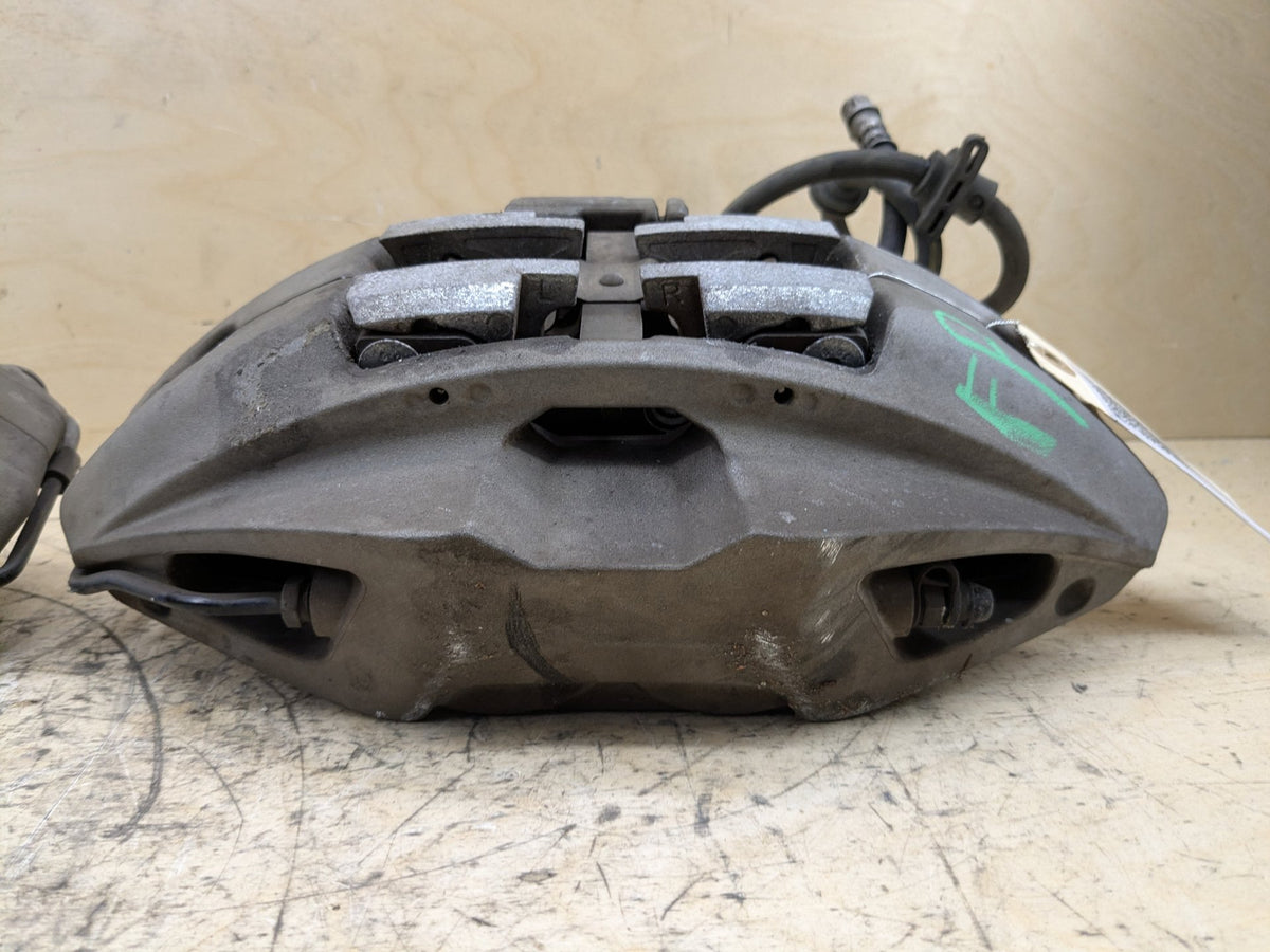 16-22 OEM BMW G11 G12 745eX 750i 750iX Front Left Right Brake Caliper Gray SET
