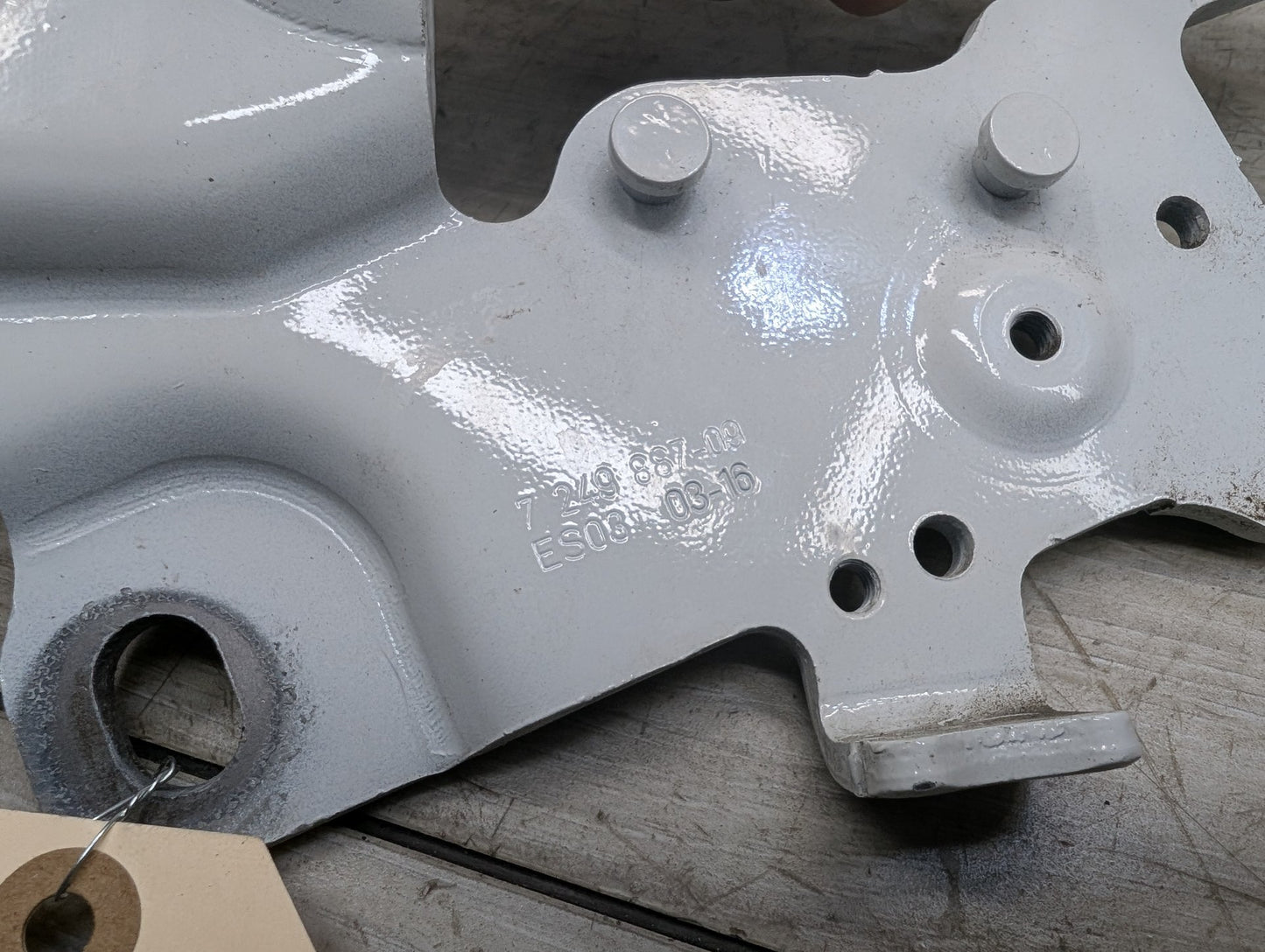 2015 BMW 528i F10 Hood Bonnet Hinges SET 7249888 N20B20O0