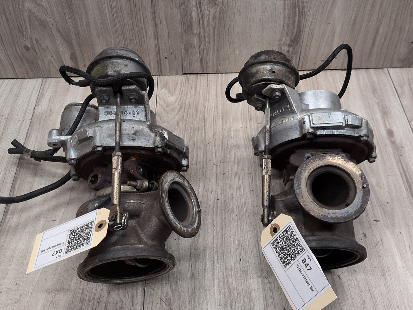 OEM BMW F13 F06 F10 F01 F02 F15 F16 Turbo Turbocharger N63TU Engine SET PWG
