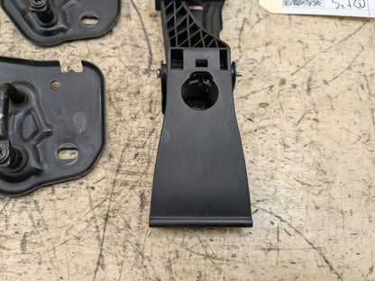 2012-2018 Audi A6 C7 Hood Bonnet Safety Lock Latches SET 4G0823186 OEM