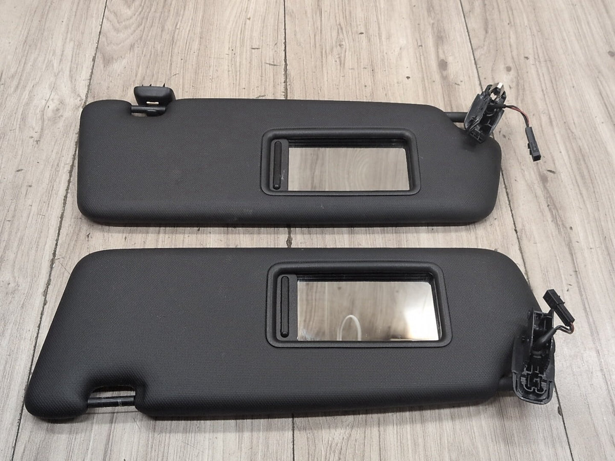 2015-2018 Audi Q3 8U Front Left Right Sun Visor SET 8U0857551M OEM