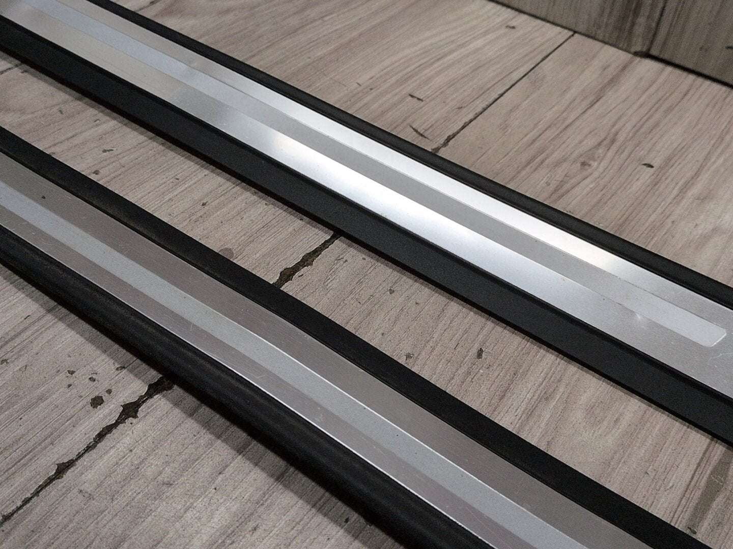 2013 - 2017 Audi S5 8T Front Left Right Scuff Plate Door Sill SET 8T0853373 CTUB