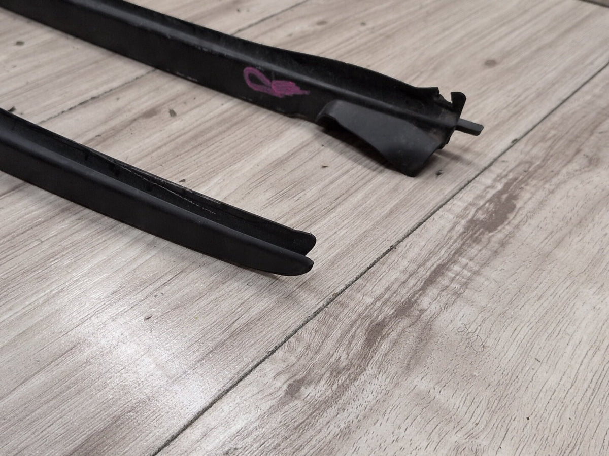 2019-2026 BMW M340i G20 Front Left Right Side Windshield Drip Trim Molding SET 7427874 OEM