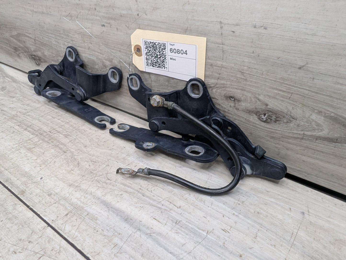 06-13 OEM BMW E90 E91 E92 E93 Hood Bonnet Left Right Side Hood Hinges SET