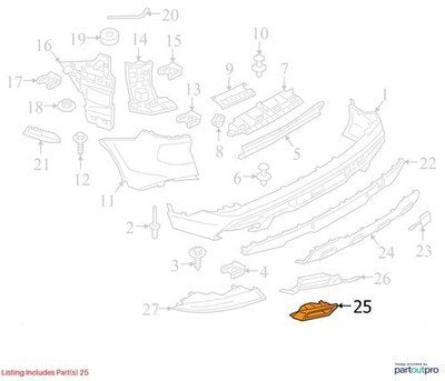 2021 BMW X5 G05 Rear Left Right Exhaust Muffler Tips SET 7493625 OEM