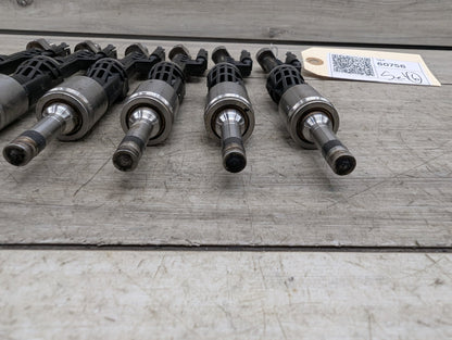 2011-2016 BMW F10 535i N55B30M0 Engine Motor Injector SET 7568607
