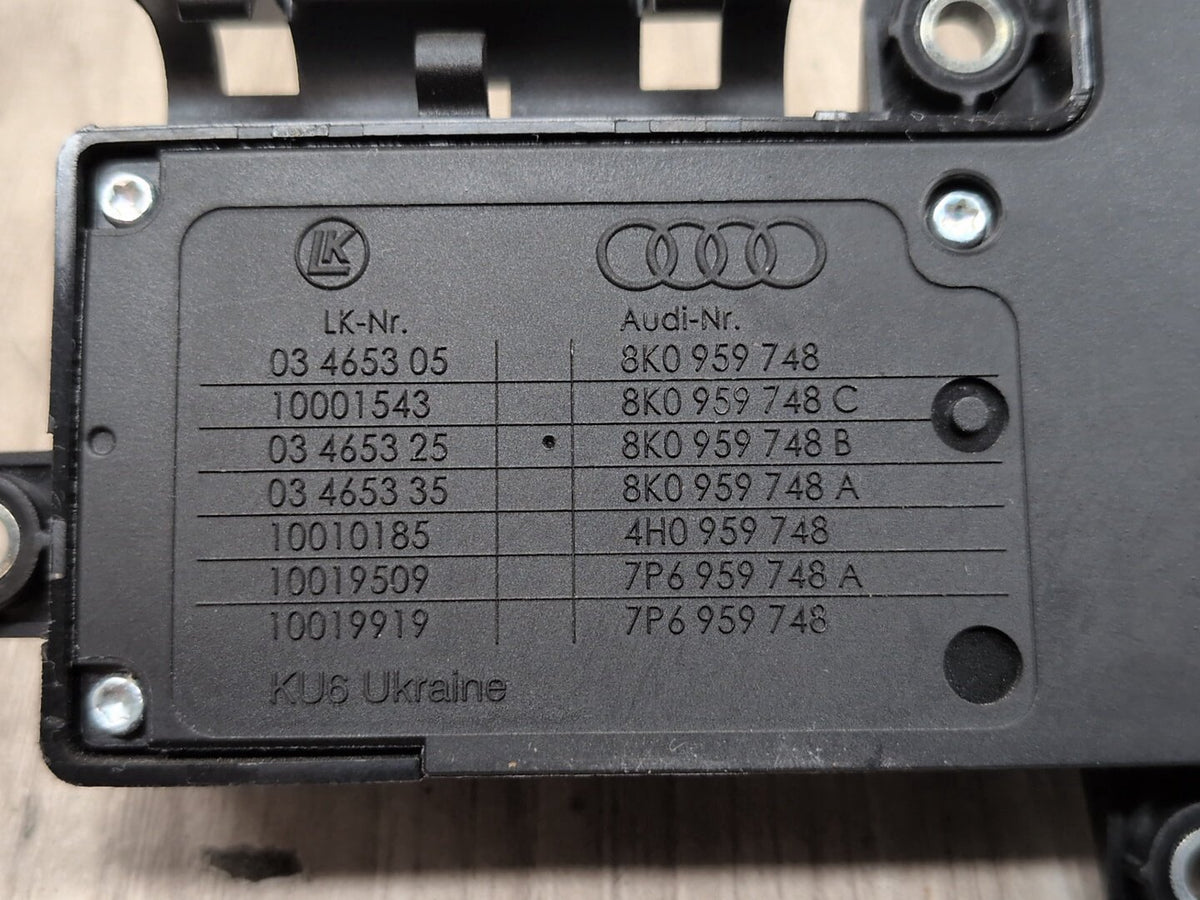 2008-2017 Audi S5 8T Front Left or Right Seat Control Module 8k0959748 OEM
