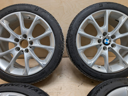 BMW OEM F30 F31 F32 F33 F34 Wheel Rim SET Style 398 8x18 8.5x18