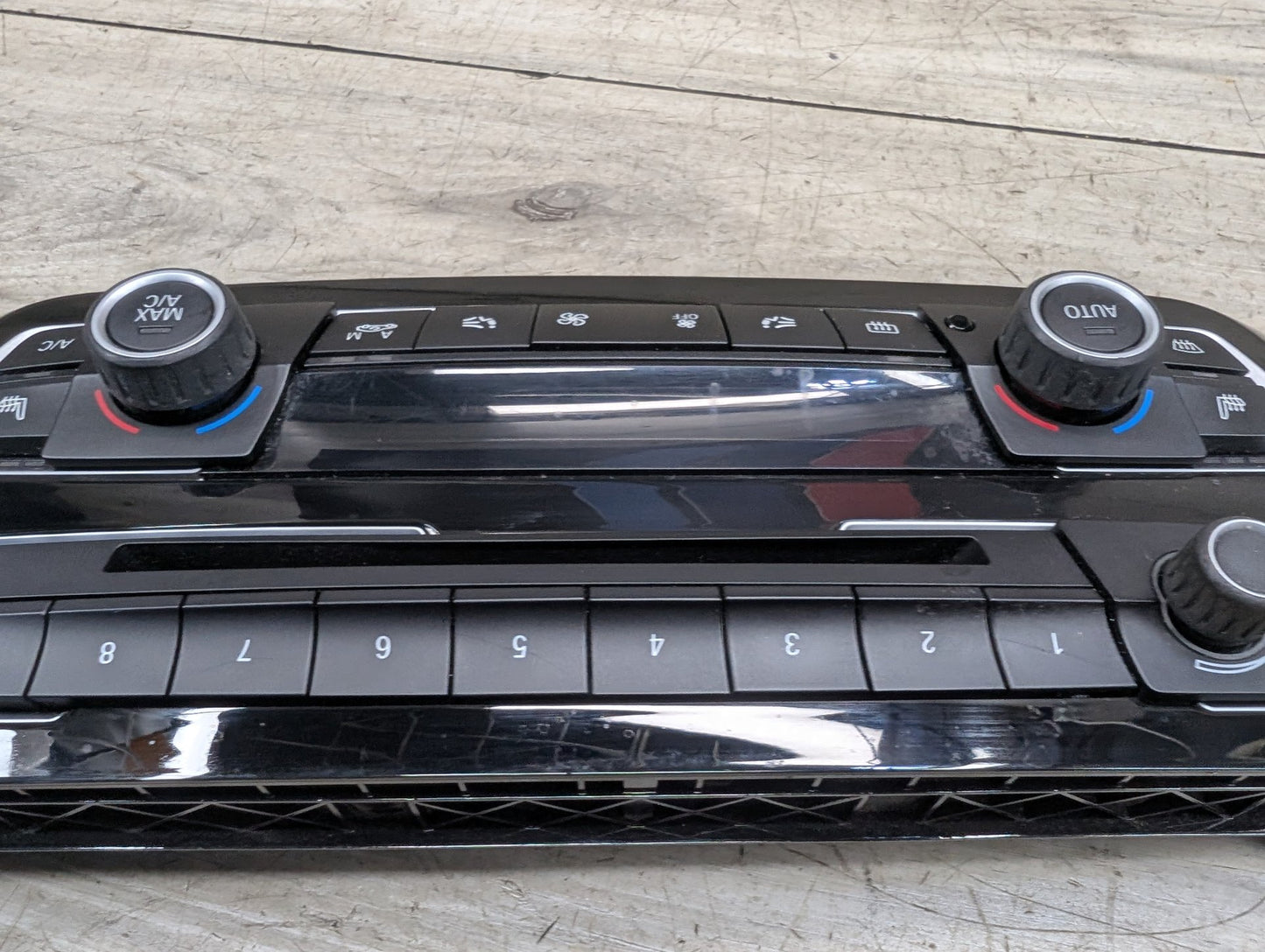 12-16 OEM BMW F22 F32 F30 F36 M4 M3 AC Heater Control Panel Radio Media Buttons