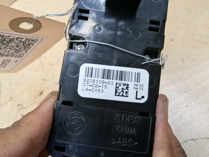 2012-2018 BMW 320i F30 Front Left Driver Door Master Window Switch 9208109