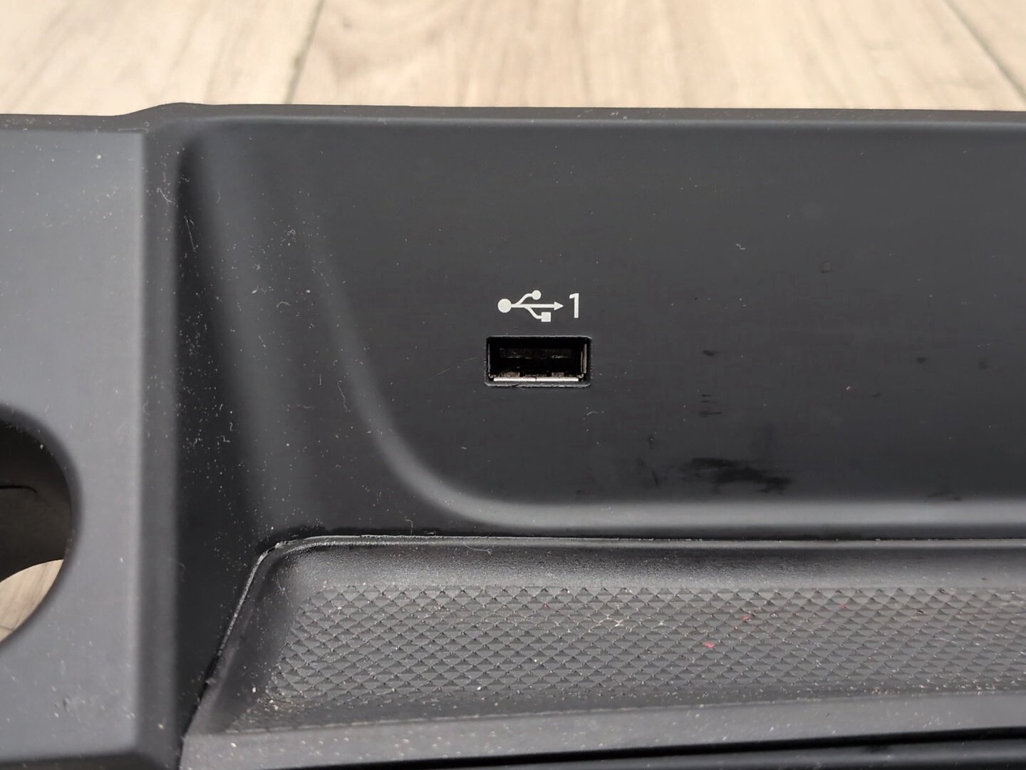 17-24 OEM Audi A4 A5 S4 S5 Center Console Storage Tray w/ USB Power Outlet