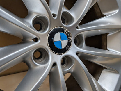 11-18 OEM BMW F25 F26 X3 X4 Alloy Rim Wheel 18x8" ET43 V Spoke Style 307