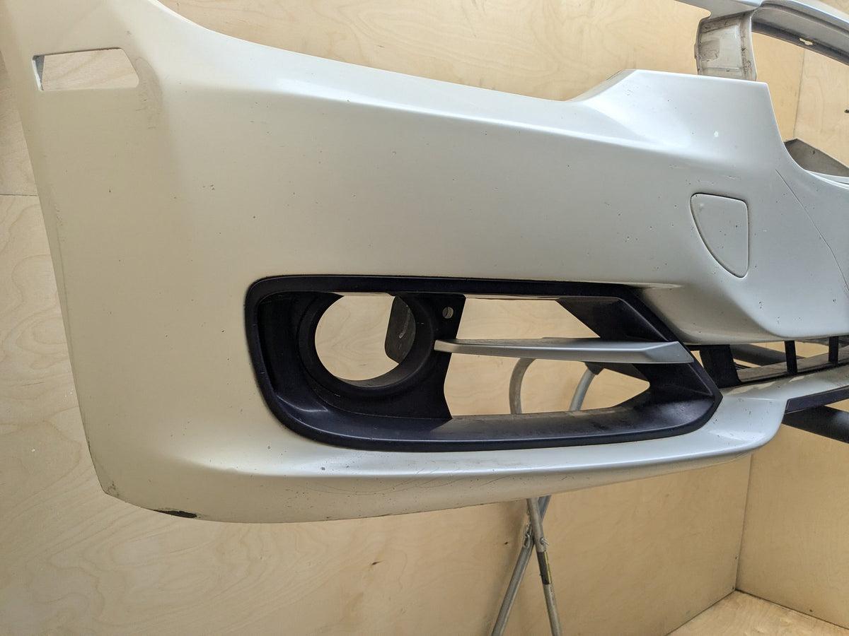 2012-2018 BMW 328i F30 Front Bumper Cover w/ lower Grilles White A96
