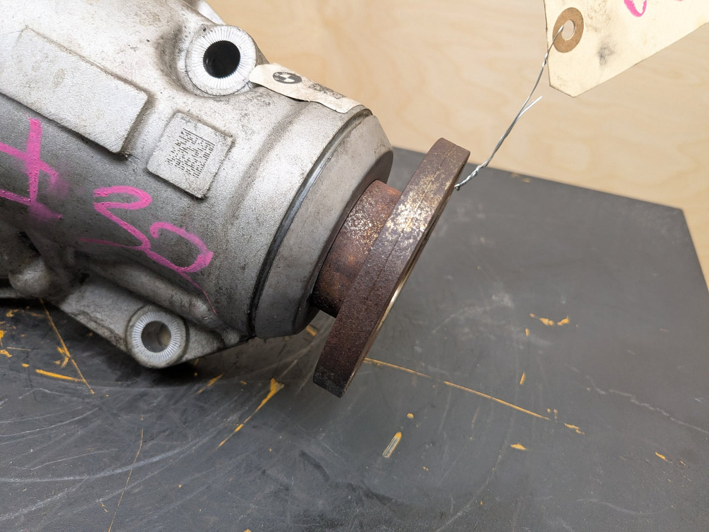 OEM BMW G14 G15 G30 530 540 840 xDrive Front Differential Axle Carrier AT 2.93