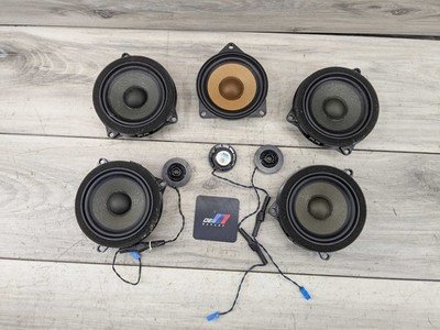 19-24 OEM BMW G20 G22 G23 G26 Hi-Fi HiFi Stereo Audio Mid Speakers Tweeters SET