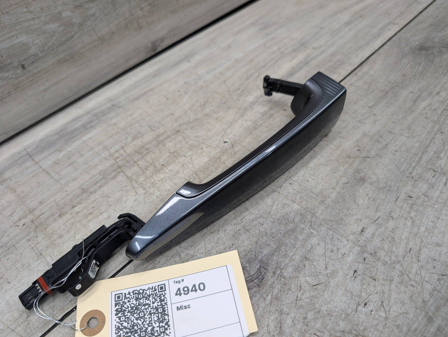 12-18 OEM BMW F30 F32 F36 F82 COMFORT ACCESS Front LEFT Driver Door Handle Gray