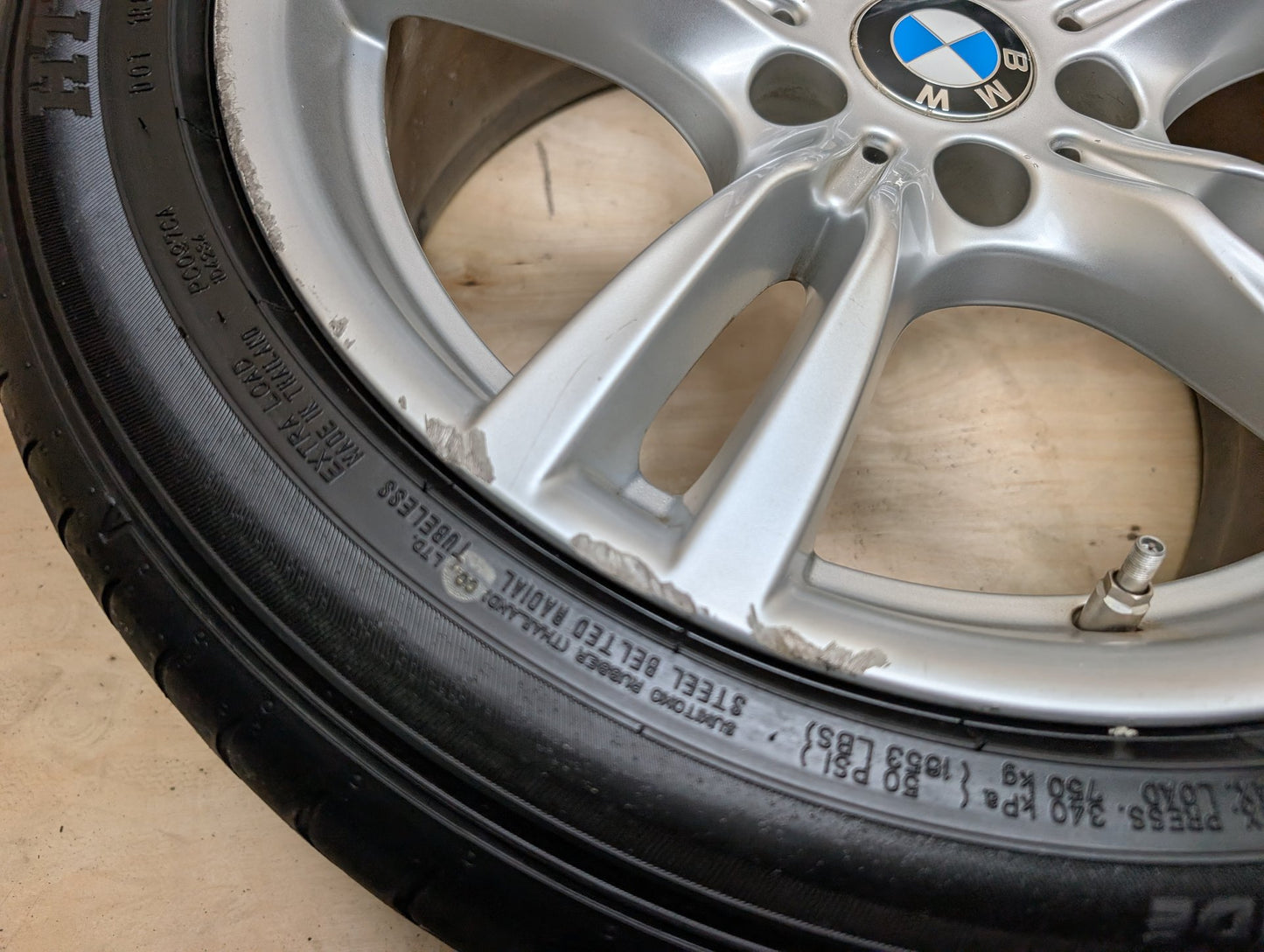BMW OEM F30 F32 F33 Wheel Rim SET 7845881 Style 400M 18x8 18x8.5