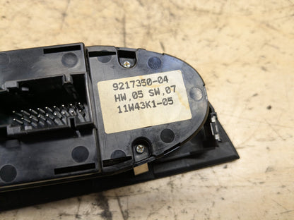 07-13 OEM BMW E92 328 335 M3 Coupe Front Driver Left Main Window Switch Black