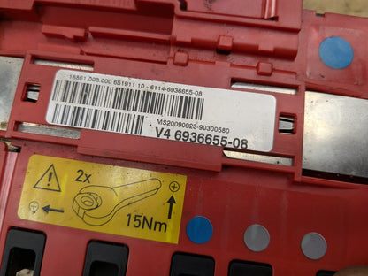 OEM BMW E82 E88 E90 E92 Battery Power Junction Distribution Fuse Box Voltage