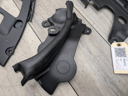 OEM BMW F90 M5 G30 530 540 M550 Front Left Engine Support Sealing Cover Trim SET