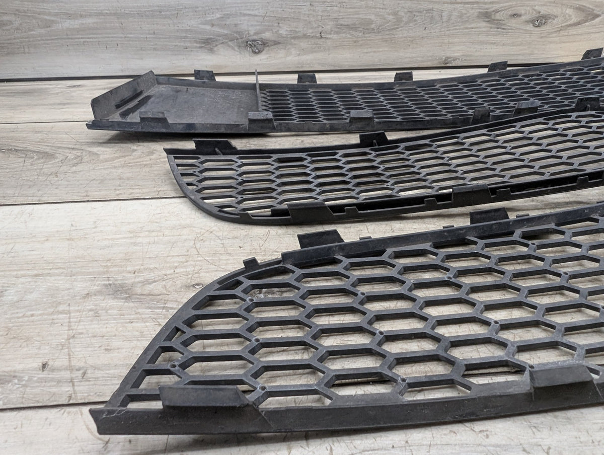 2009-2015 BMW 750Li F02 Front Left Right Center Bumper Cover Grilles SET 7903674 OEM
