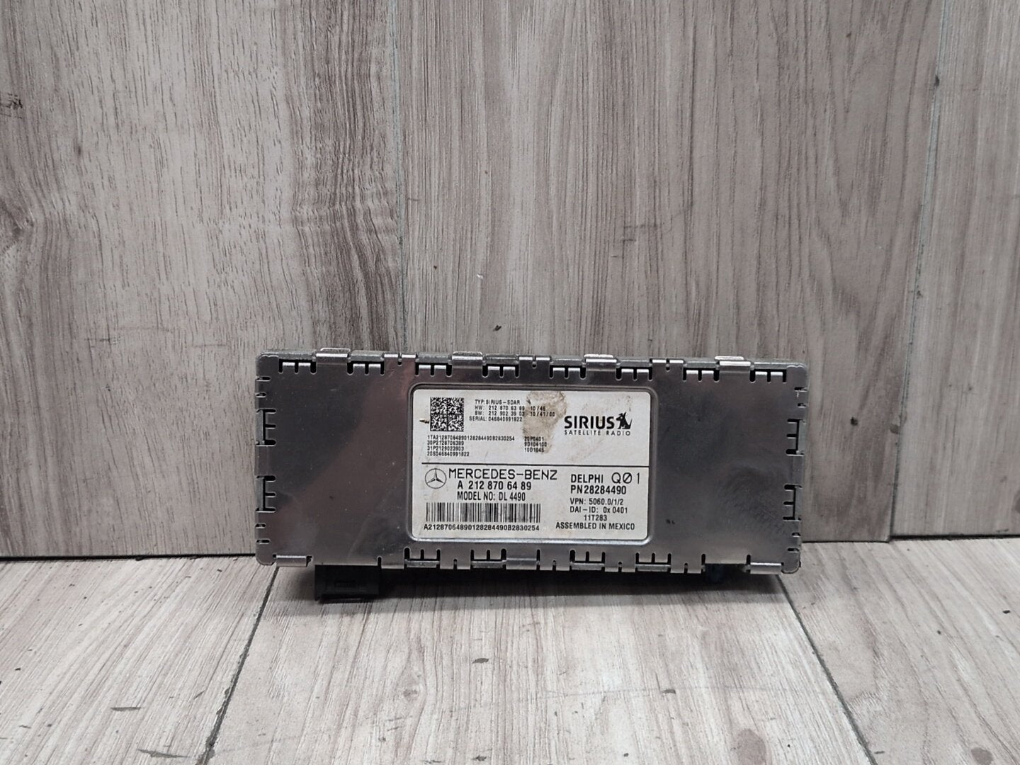 10-17 OEM Mercedes-Benz E550 W212 Surius Satellite Radio Receiver Module