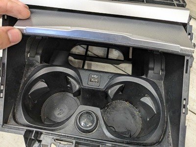 19-24 OEM BMW G20 330 M340 Center Console Cup Holder Storage Compartment
