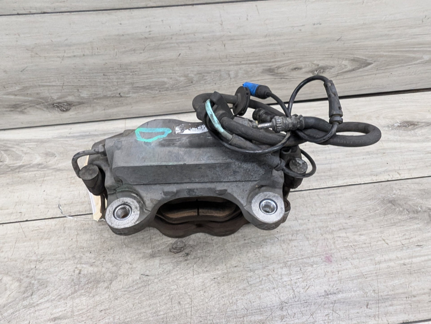 17-20 OEM BMW G11 G12 G30 540 740 750 Front Left Driver Brake Caliper Gray