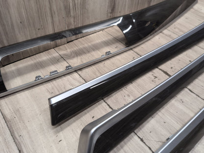 2011-2016 BMW M5 F10 Front Rear Left Right Interior Trim SET 7225548 OEM