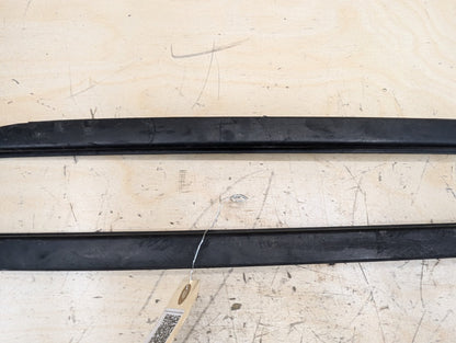 2012-2018 BMW 320i F30 Front Left Right Side Windshield Drip Trim Molding SET 7258187