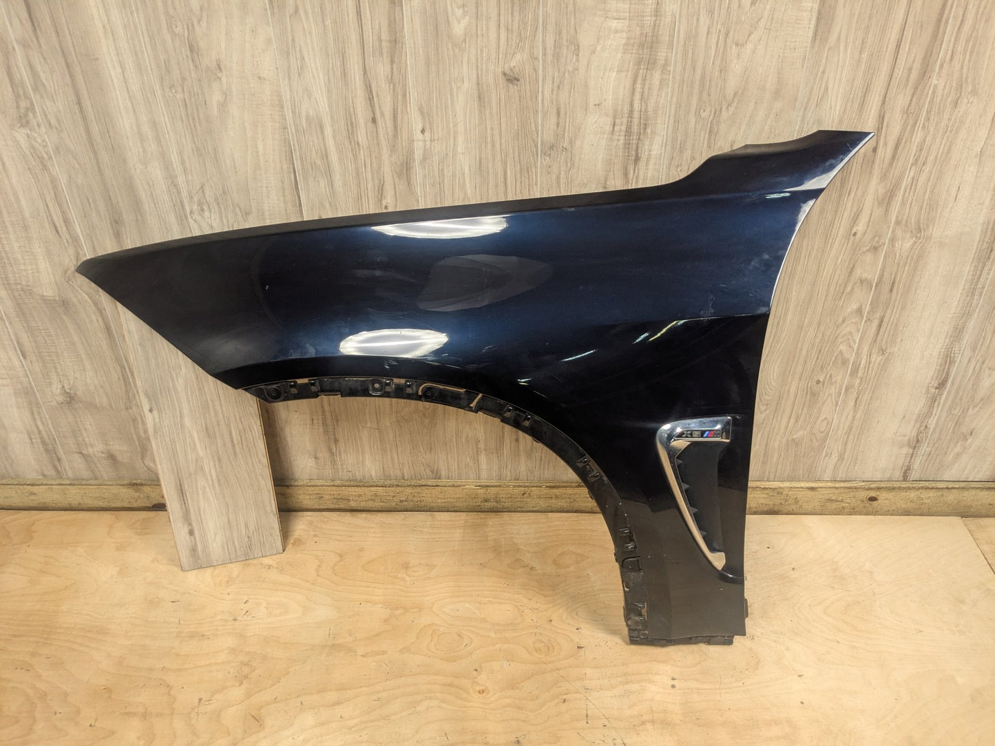 2015-2018 BMW X5 F85 Front Left Driver Fender Panel Black 416