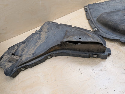 2016-2022 BMW 750i G12 Front Left Right Bumper Mud Flaps SET 7347024