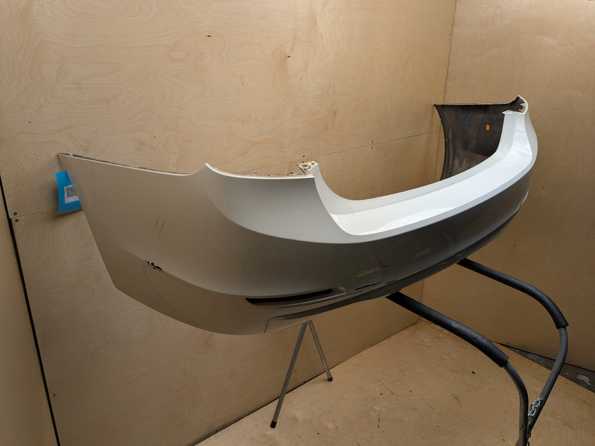 2012-2018 BMW 320i F30 Rear Bumper Cover White 300 Alpine