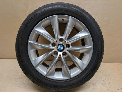 11-18 OEM BMW F25 F26 X3 X4 Alloy Rim Wheel 18x8" ET43 V Spoke Style 307