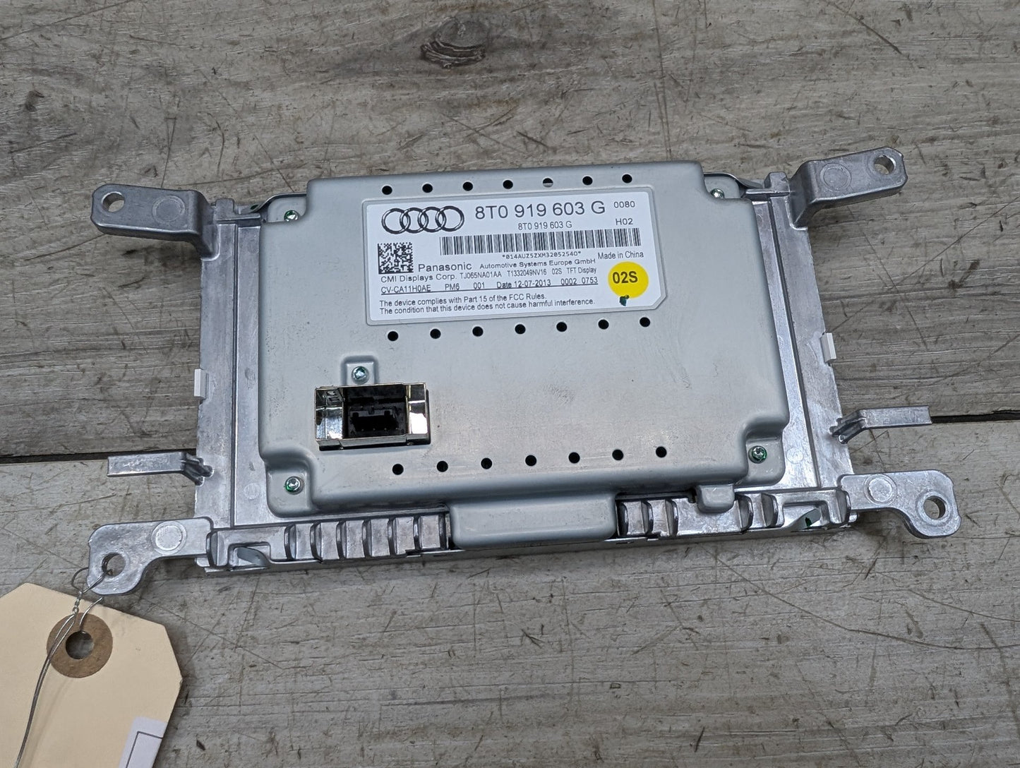 2009 - 2017 Audi Q5 8R Monitor Display Screen 8T0919603G EA888