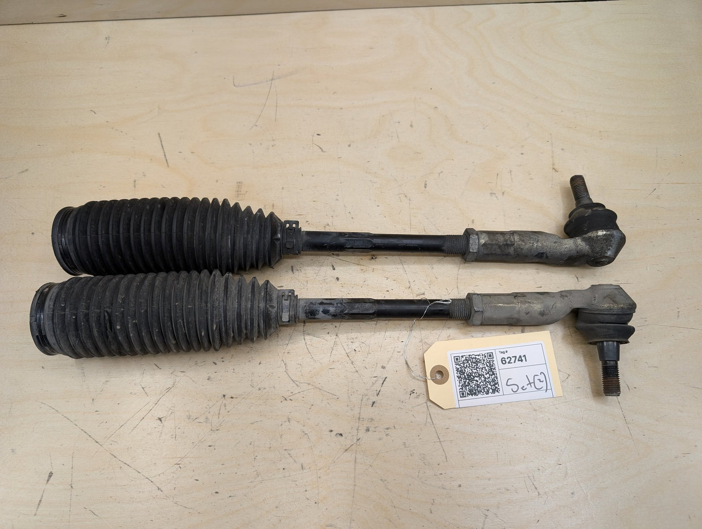 2015-2018 Audi Q3 8U Left Right Tie Rod W/ Boot SET 1K0423811K