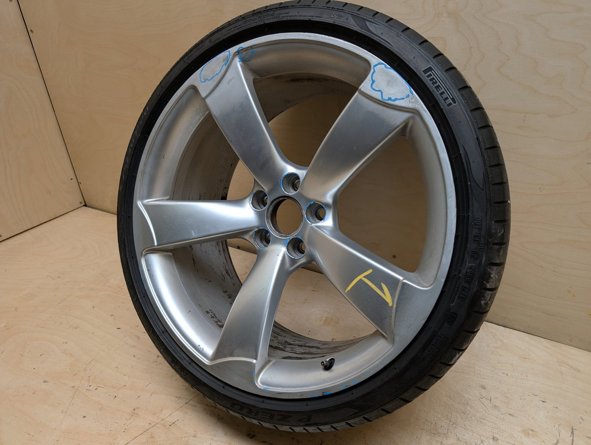 08-17 OEM Audi RS5 20x9 ET26 Aluminum Wheel Rim 5 Spoke 8T0601025AD
