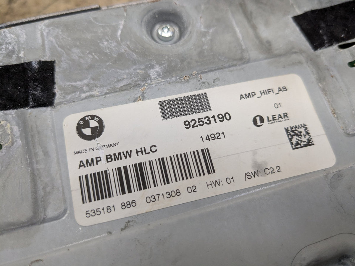 2007-2013 BMW 328i E92 Stereo Audio Amp Amplifier 9253190 OEM
