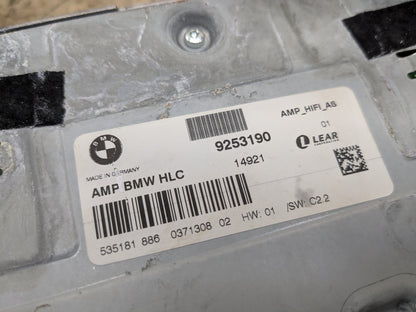 2007-2013 BMW 328i E92 Stereo Audio Amp Amplifier 9253190 OEM