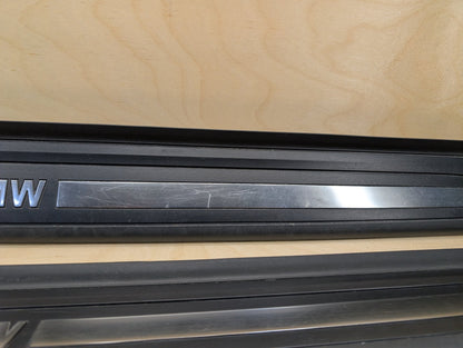 2007-2013 BMW 335i E93 Front Left Right Scuff Plate Door Sill SET 7178597