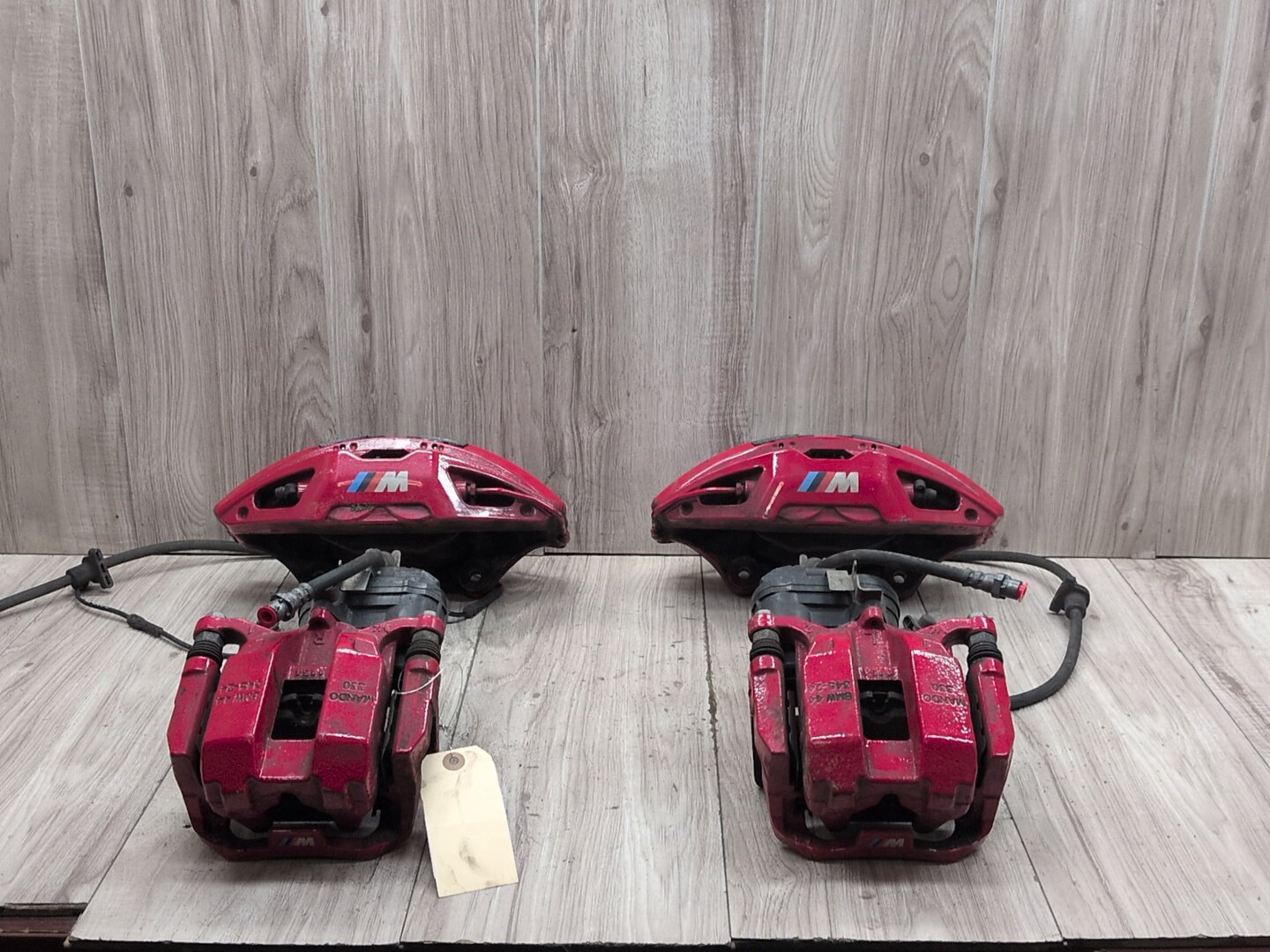 OEM BMW G20 G22 G23 M240 M340 M440 Front Rear Left Right Brake Calipers SET Red