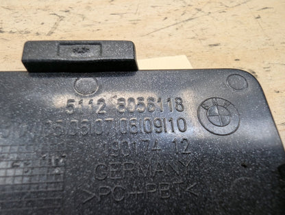 2010-2017 BMW 535i GT xDrive F07 Rear Bumper Tow Hook Insert Cover 8056118 OEM