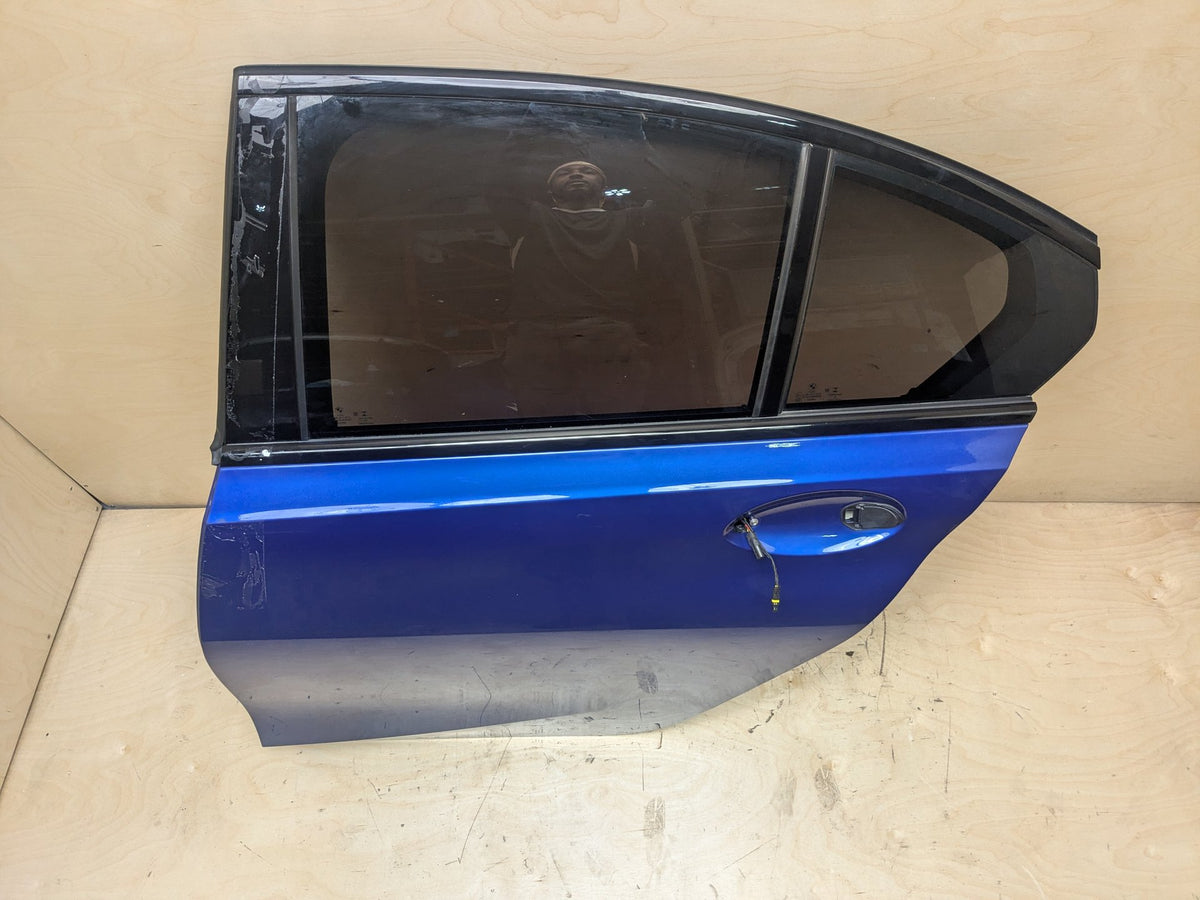 2019-2026 BMW 330 M340i G20 Rear Left Driver Door Shell Panel Blue C31