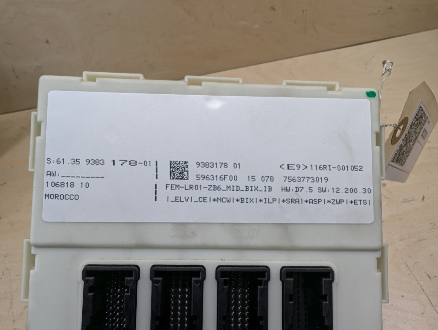 OEM BMW F30 F32 F33 F36 F80 F82 F83 Body Control Junction Box Module FEM + Key