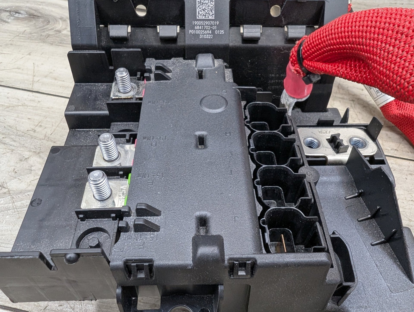 18-21 OEM BMW F97 F98 G01 G02 X3 X4 Rear Trunk Positive Battery B+ Junction Box